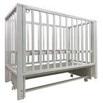 Детская кровать Indigo Norden с маятником и колесами 