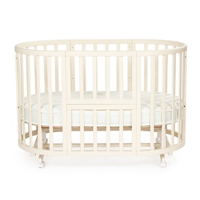 Детская кровать ВЕДРУСС РОНДО с маятником и колесами 