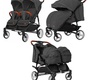 Детская коляска для двойни CARRELLO Connect  с люльками-переносками