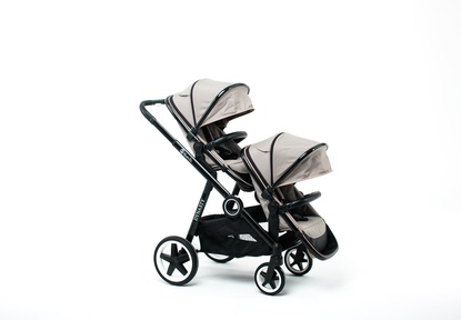 Коляска для двойни и погодок BabyZz Dynasty (2 прогулочных блока)