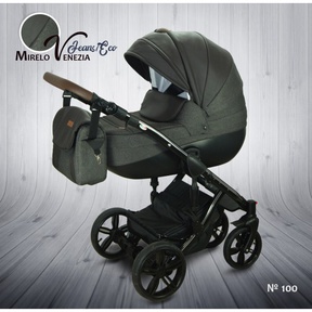 Детская коляска Mirelo Venezia Jeans/Eco 3 в 1 с автокреслом 