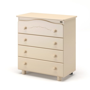 Комод Nuovita Perla со съемным пеленальным столиком 