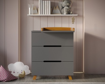 Комод ИНКАНТО Anniken LUX 800/3 со съемным пеленальным столиком