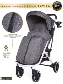 Коляска прогулочная Jetem Lavida New 