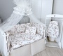 Комплект белья в кроватку Lepre Savannah New 6 предметов 