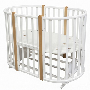 Кровать Кедр Фиалка (круг - овал) с поперечным маятником