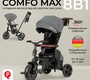 Складной велосипед Qplay Comfo Max T70 с поворотным сидением