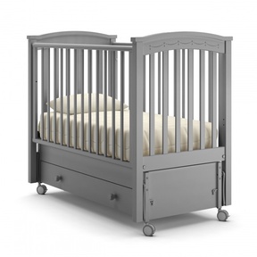 Кровать Nuovita Perla solo swing с маятником и ящиком