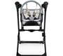 Стул для кормления Nuovita Unico Leggero Nero с функцией качания 