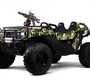 Детский электромобиль Rivertoys A505AA-LUX с пулеметом
