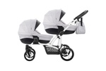 Коляска для двойни Bebetto42 Сomfort 3 в 1 с автокреслами 