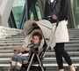 Прогулочная коляска Combi Urban Walker Classic с муфтой на ножки