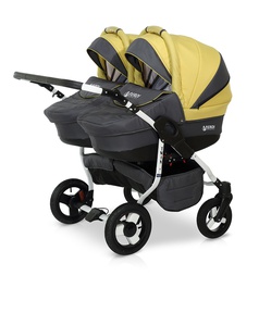 Детская коляска 2 в 1 Verdi Twin для двойни