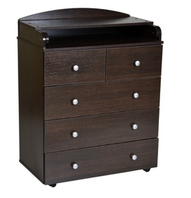 Детский комод с пеленальным столиком Антел Ульяна (3) 800/5 ЛДСП