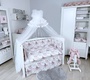 Комплект белья в кроватку Lepre Lovely Roses New 6 предметов