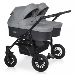 Коляска для двойни Riko Basic Saxo 2 в 1