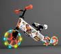 Беговел -трансформер Small Rider Turbo Bike со светящимися колесами 