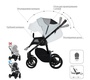 Детская коляска Bebetto Murano 3 в 1 