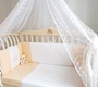 Набор в кроватку Ecoline Odelis с прямоугольными бортиками