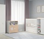 Шкаф двухсекционный Polini kids French 1230, Teddy 