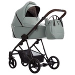 Детская коляска Bebetto Yoddi PRO 2 в 1 (эко кожа)