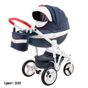 Коляска Adamex Monte Deluxe Carbon 2 в 1