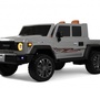 Детский электромобиль Toyota Pick-Up (E555KX) двухместный, с пультом управления