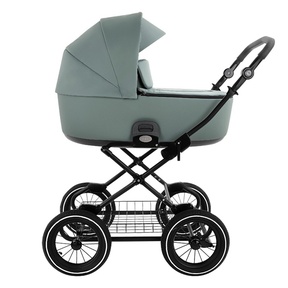 Детская коляска ROAN BASS NEXT CLASSIC 2в1 d12 кожа 