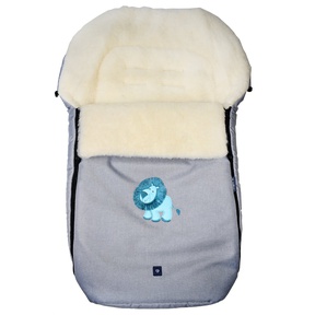 Меховой конверт Womar №S77 Exlusive Lion melange fabric