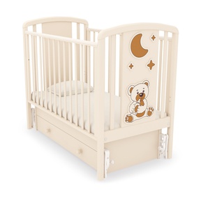 Кровать Angela Bella Жаклин с универсальным маятником (мишка с соской)