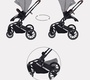 Коляска Rant Brilliant PU 2 в 1 RA011 (резиновые колеса)