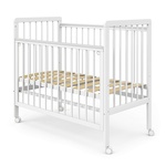 Детская кровать PITUSO TINY Оптима маятник, колеса, автостенка