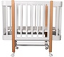 Кровать Indigo Tiny 100х70 см с продольным маятником и колесами