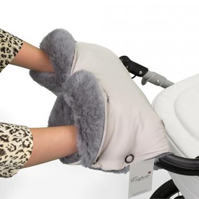 Муфта для рук на коляску Esspero Four Lux (Натуральная шерсть)