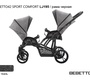 Коляска для погодок Bebetto42 Сomfort с люлькой