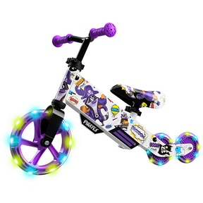 Беговел -трансформер Small Rider Turbo Bike со светящимися колесами 