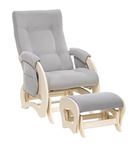 Комплект кресло и пуф Milli Ария с карманами