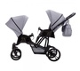 Коляска для двойни Bebetto42 Сomfort PRO 3 в 1 (100% экокожа) 