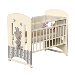 Кровать детская ВДК LOVE ME (колесо-качалка) ЛДСП