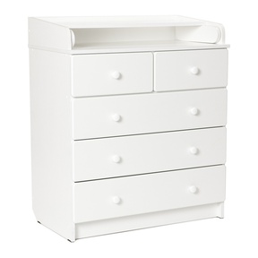 Пеленальный комод BEBIZARO WAXED FIVE