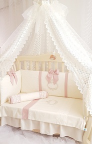 Набор в кроватку для новорожденных Ecoline MILANA 