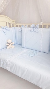 Набор в кроватку Ecoline Нежная Зефирка (11 предметов)