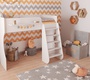Детская кровать-чердак Polini kids Dream 1700