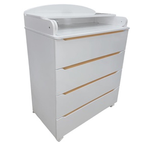 Комод Indigo Style 800/4 МДФ с широким пеленальным столиком