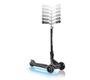 Трехколесный самокат Globber Ultimum Lights с подсветкой платформы