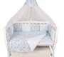 Комплект AmaroBaby Premium в кроватку 18 предметов (6+12 подушек-бортиков) разные расцветки