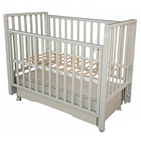 Детская кровать Кедр Nicol (маятник, ящик, автостенка)