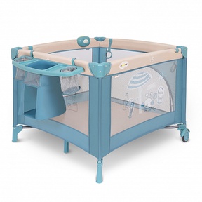 Манеж Noony Babyland с органайзером и лазом
