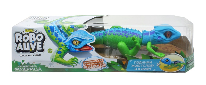 Игрушка роботизированная ящерица ZURU ROBO ALIVE 