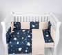 Комплект AmaroBaby Premium в кроватку 18 предметов (6+12 подушек-бортиков)